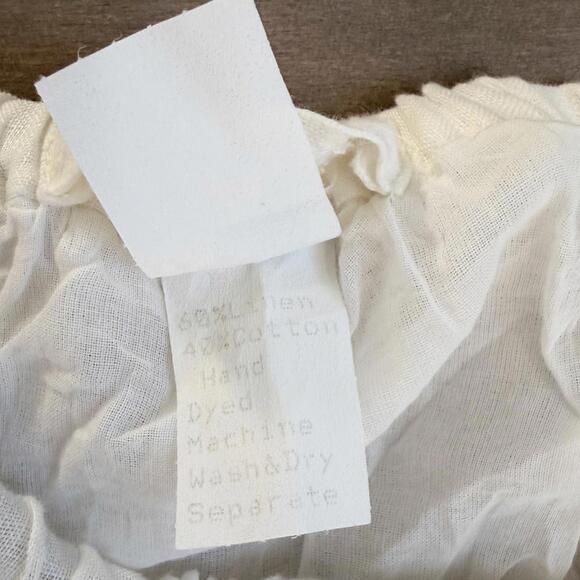 CP Shades White Lightweight Long Skirt Size L - Picture 7 of 8